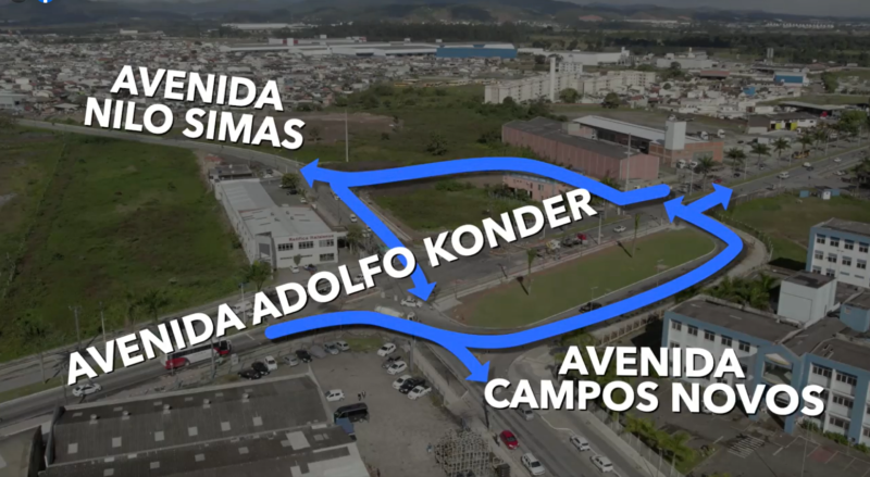 Mudan&ccedil;as no tr&acirc;nsito de Itaja&iacute; deve desafogar congestionamento na Avenida Adolfo Konder – Foto: Secom Itaja&iacute;/Divulga&ccedil;&atilde;o