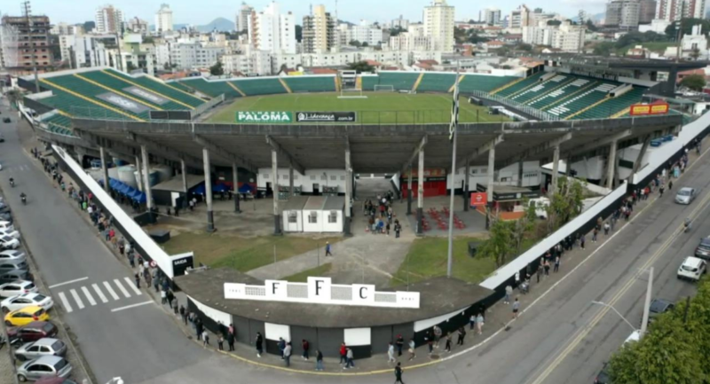 Est&aacute;dio Orlando Scarpelli ser&aacute; palco do maior cl&aacute;ssico de Santa Catarina – Foto: Carlos Bortolotti/Divulga&ccedil;&atilde;o/ND