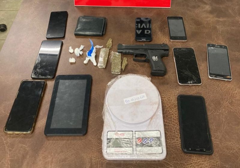 Operação “Abaixo de Zero” prende líder do tráfico e suspeitos de tentarem matar homens em SC – Foto: Polícia Civil/ND