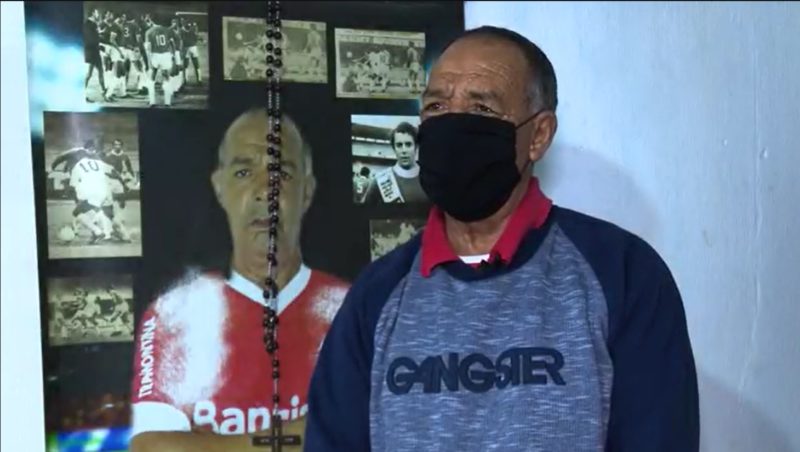 Pai de Diego, o ex-jogador Edson Scott n&atilde;o possui esperan&ccedil;as de encontrar o filho com vida em Laguna – Foto: Reprodu&ccedil;&atilde;o/NDTV