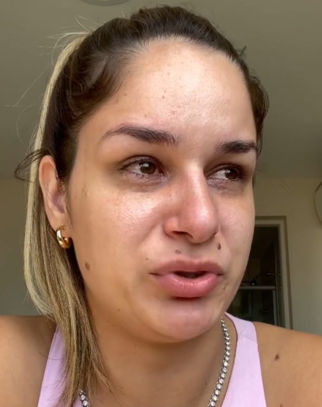 Pamella Holanda desabafou sobre as tentativas do ex marido, DJ Ivis, de descredibiliz&aacute;-la ao usar imagens e &aacute;udios de brigas entre eles – Foto: Reprodu&ccedil;&atilde;o Instagram