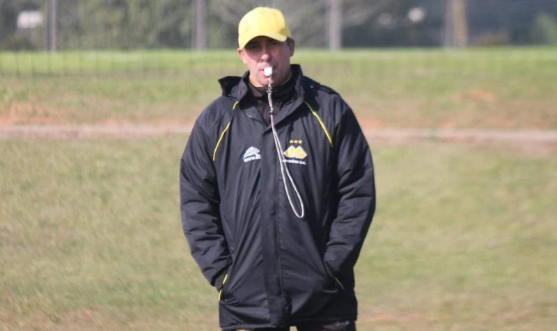 Baier destacou desempenho da equipe na S&eacute;rie C em entrevista coletiva nesta quinta-feira (22) – Foto: Celso da Luz/Crici&uacute;maEC/ND