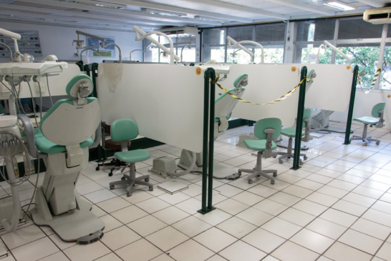 UFSC planeja retorno de atividades pr&aacute;ticas no Centro de Ci&ecirc;ncias da Sa&uacute;de – Foto: Pipo Quint/Agecom/UFSC/ND