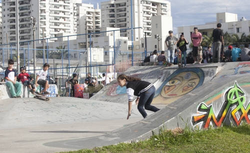 Pista da Trindade é pico clássico do skate em Florianópolis há anos – Foto: Rosane Lima/Arquivo ND