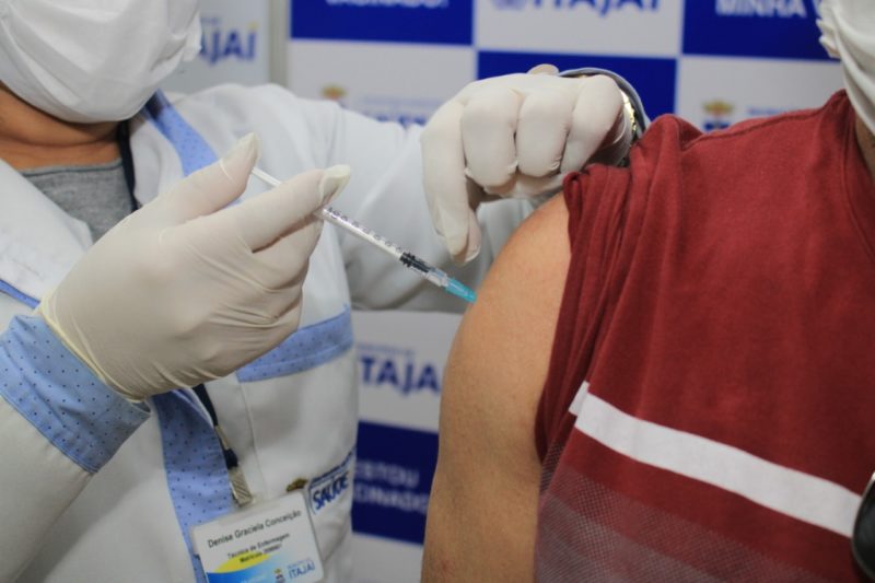 Cerca de 87% da população adulta de Itajaí tomou a vacina contra Covid-19 &#8211; Foto: Prefeitura de Itajaí/Divulgação