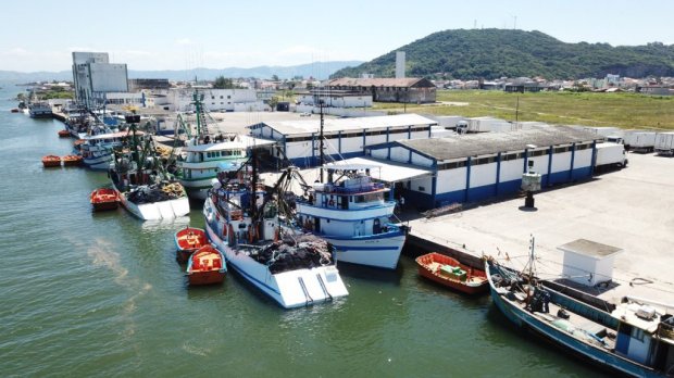 Porto de Laguna aumentou em 113% o faturamento em 2020 – Foto: Foto: Divulgação/Arquivo/Porto de Lagunaau
