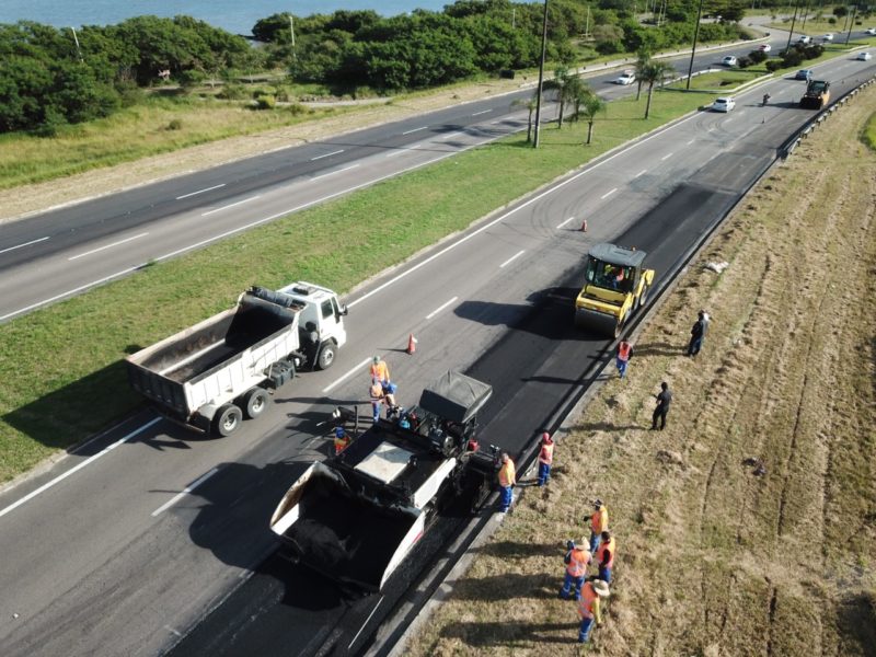 O canteiro será feito próximo ao trevo da Seta; os passeios terão rampas de acesso e piso tátil guia e alerta voltado a pessoas portadoras de necessidades especiais – Foto: Leonardo Sousa/PMF