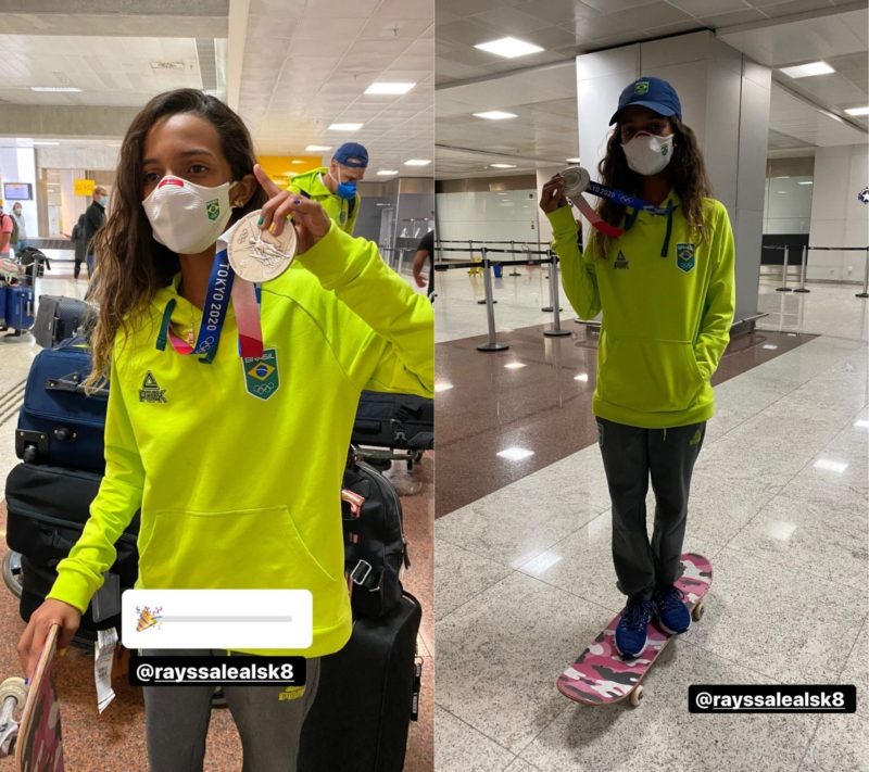 Olympics 2021: Fadinha Rayssa Leal arrives home in Brazil to legal