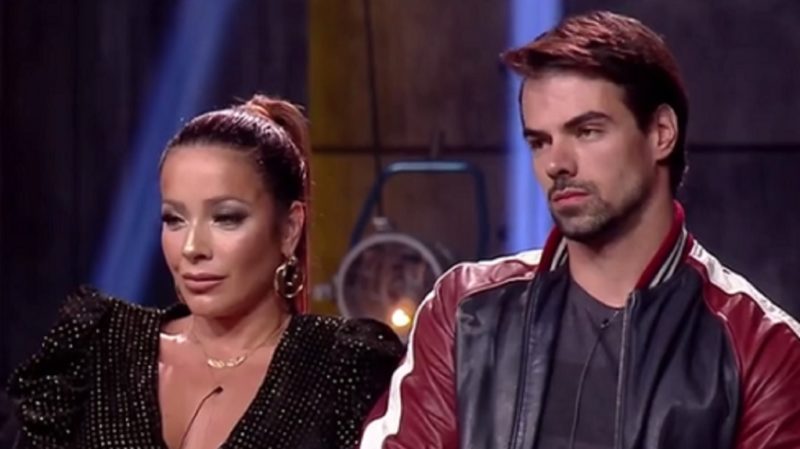 Renata Dominguez e Leandro Gl&eacute;ria durante reality Power Couple nesta quinta (15) – Foto: Reprodu&ccedil;&atilde;o/R7