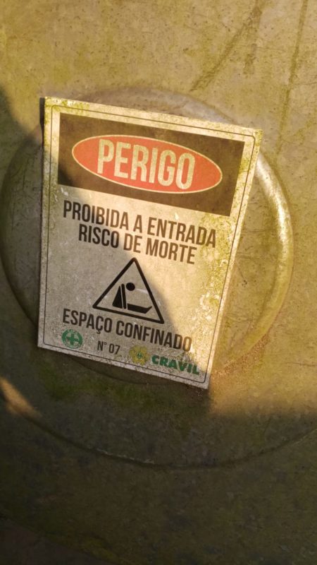 Trabalhador foi encontrado soterrado dentro de silo de soja