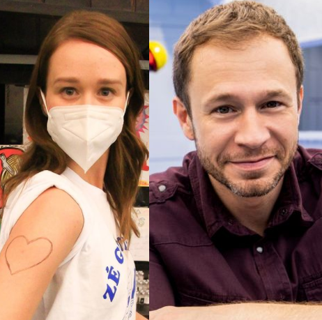 Tiago Leifert brinca com semelhan&ccedil;a f&iacute;sica com Mariana Ximenes – Foto: Instagram/Reprodu&ccedil;&atilde;o/ND