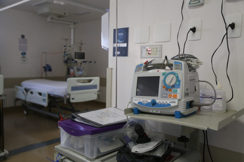 Número de internações em UTI tem queda e atualmente ocupação está em 31,43% no Sul de SC – Foto: Anderson Coelho/Arquivo/ND