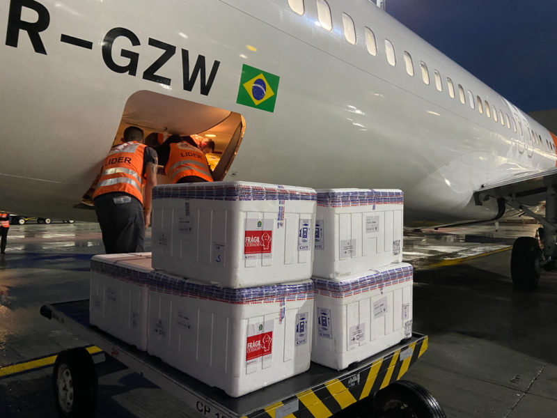 SC receber&aacute; mais 100 mil doses de vacina contra a Covid-19 – Foto: Ricardo Wolffenb&uuml;ttel/Divulga&ccedil;&atilde;o/Secom/ND