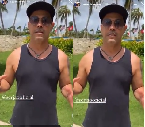 O sertanejo manifestou seu apoio a S&eacute;rgio Reis. – Foto: Reprodu&ccedil;&atilde;o/Internet