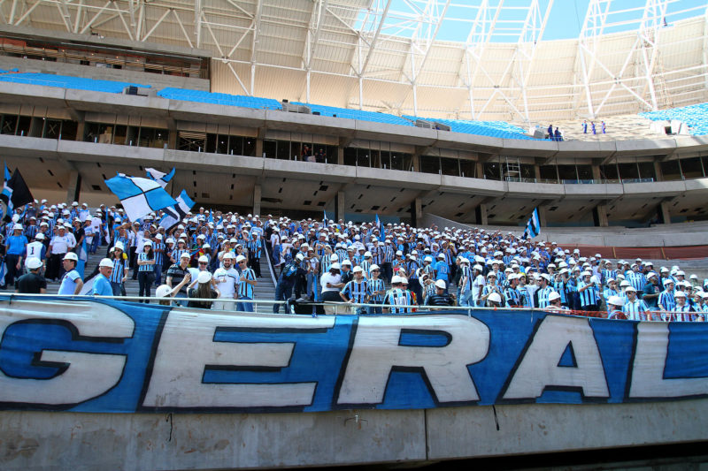 “Alemão da Geral” foi liberado em seguida para cumprir prisão domiciliar. – Foto: Lucas Uebel/Gremio FBPA