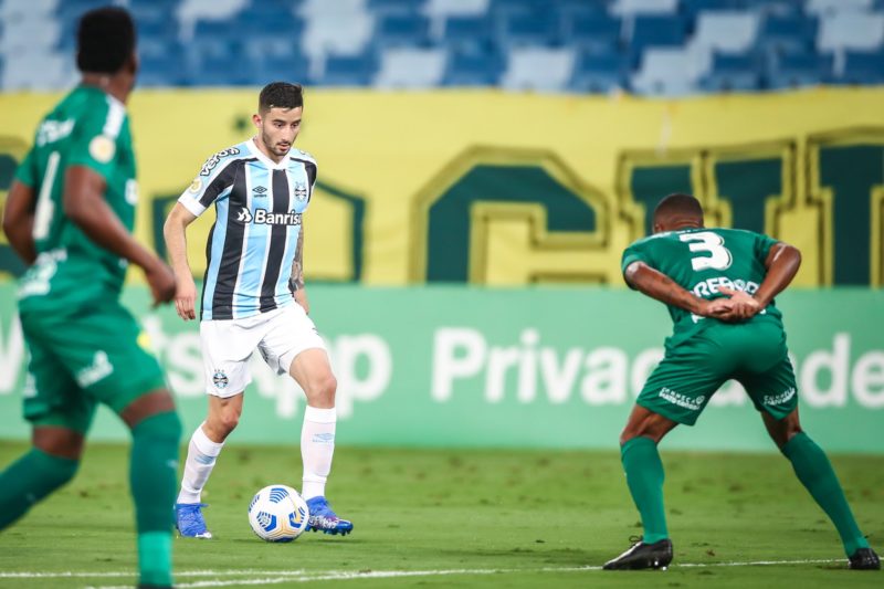 Volante gremista volta a jogar pela seleção paraguaia em setembro – Foto: Lucas Uebel/Grêmio FBPA