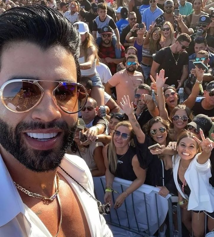 Gusttavo Lima gravou DVD em Boston no domingo (15) – Foto: Reprodu&ccedil;&atilde;o/Internet