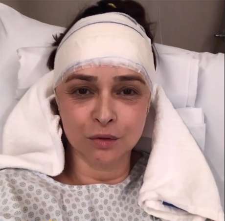 Atriz já está em casa se recuperando – Foto: Redes Sociais/Reprodução/ND