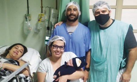 João Guilherme nasceu esta semana no Hospital Nossa Senhora da Conceição, em Tubarão – Foto: Divulgação/ND