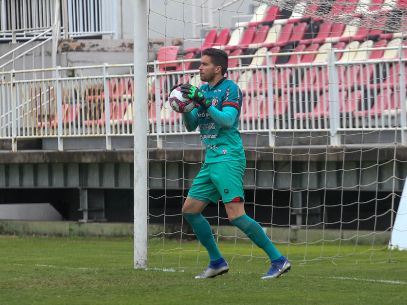 JEC sofreu apenas cinco gols em 13 jogos – Foto: Vitor Forcellini/JEC/Divulga&ccedil;&atilde;o/ND