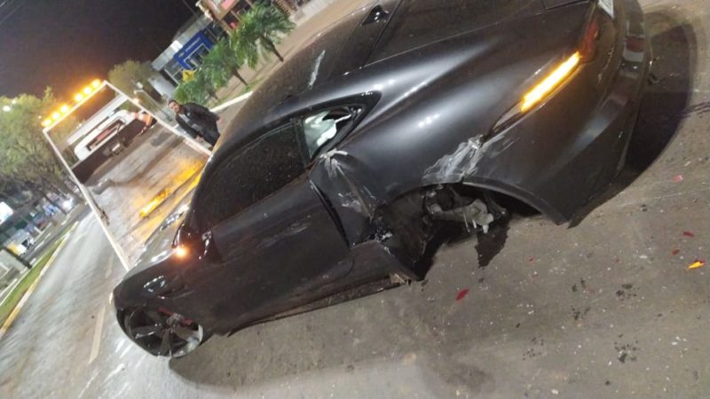 Acidente aconteceu no começo da madrugada de sábado – Foto: Internet/ND