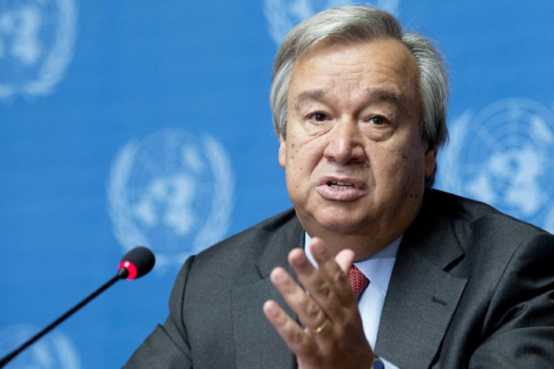 Secretário-geral da ONU, António Guterres