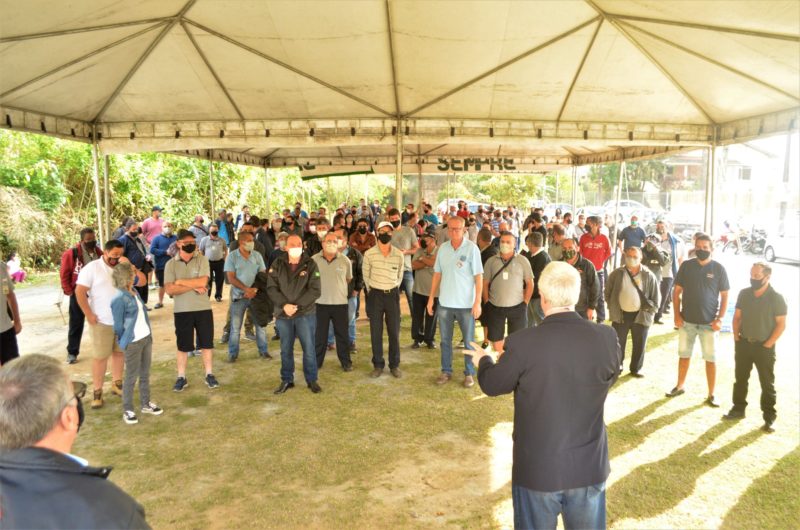 Trabalhadores do transporte coletivo decidiram dar continuidade às negociações com a Blumob – Foto: Divulgação/Sindetranscol