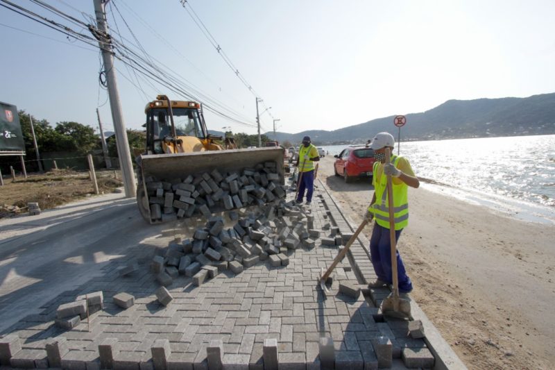 Obras de infraestrutura serão suspensas durante o verão em Florianópolis &#8211; Foto: Leo Munhoz/ND