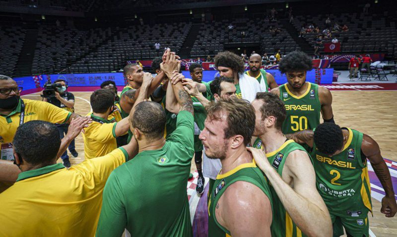 Brasil sediará a Copa América de Basquete em 2022 – Foto: Time Brasil/Twitter/Reprodução/ND