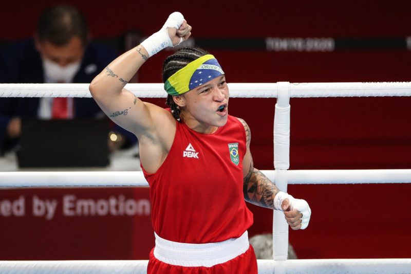 Beatriz Ferreira garante medalha no boxe &#8211; Foto: Gaspar Nóbrega/COB