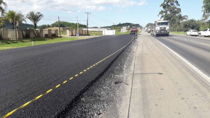 BR-280 também receberá recursos estaduais – Foto: Divulgação/ND