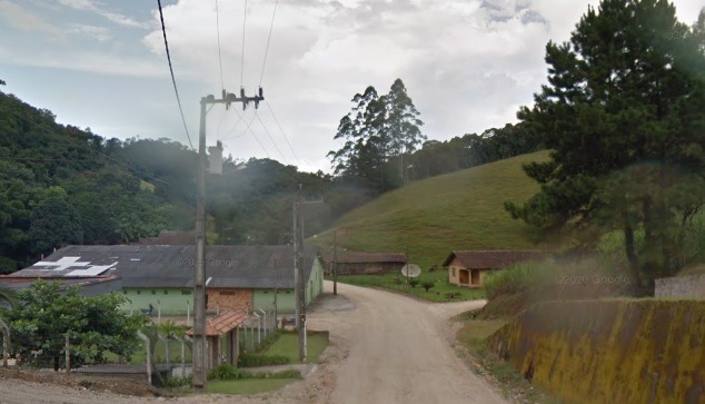 Ocorrência foi registrada pela polícia na rua Braço do Sul, na Vila Itoupava – Foto: Reprodução/Google Maps/ND