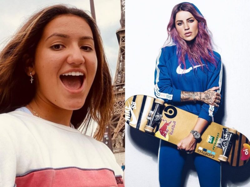 Letícia Bufoni e Sophia Medina se encontraram em Paris – Foto: Reprodução Internet
