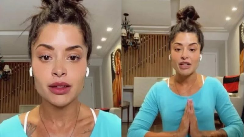 Aline Riscado pediu que as pessoas normalizassem a menstruar&atilde;o – Foto: Reprodu&ccedil;&atilde;o Internet