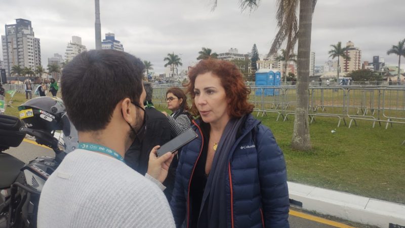 Deputada Carla Zambelli falou com o ND+