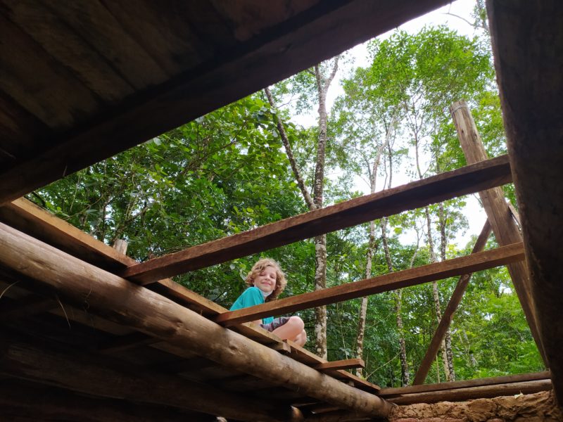 Igor, assim como o restante da família, aprova a experiência – Foto: Juliane Guerreiro/ND