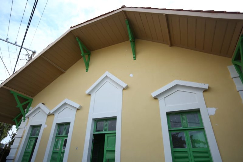 Casar&atilde;o Bento Silv&eacute;rio abrigou primeira esta&ccedil;&atilde;o radiotelegr&aacute;fica e ser&aacute; reaberto ao p&uacute;blico&nbsp; – Foto: Leonardo Sousa/PMF/Divulga&ccedil;&atilde;o/ND