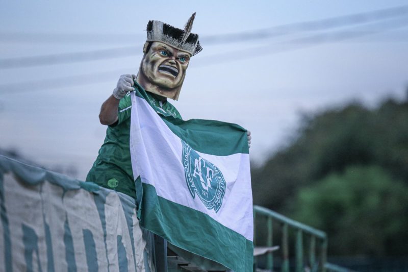 Madruga é uma figura emblemática e presente nos jogos da Chapecoense – Foto: Chapecoense/Divulgação