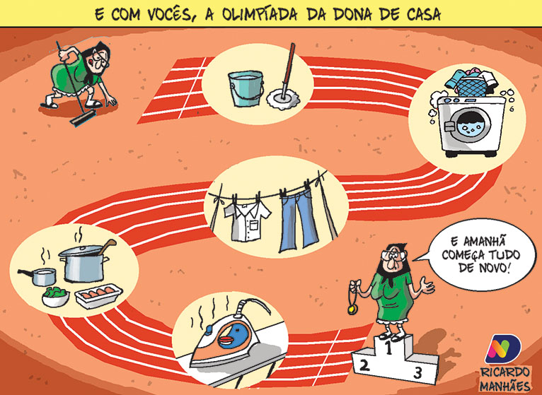 Confira a charge desta quarta-feira