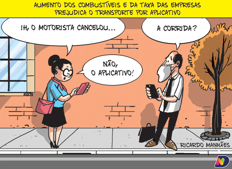 Confira a charge desta terça-feira