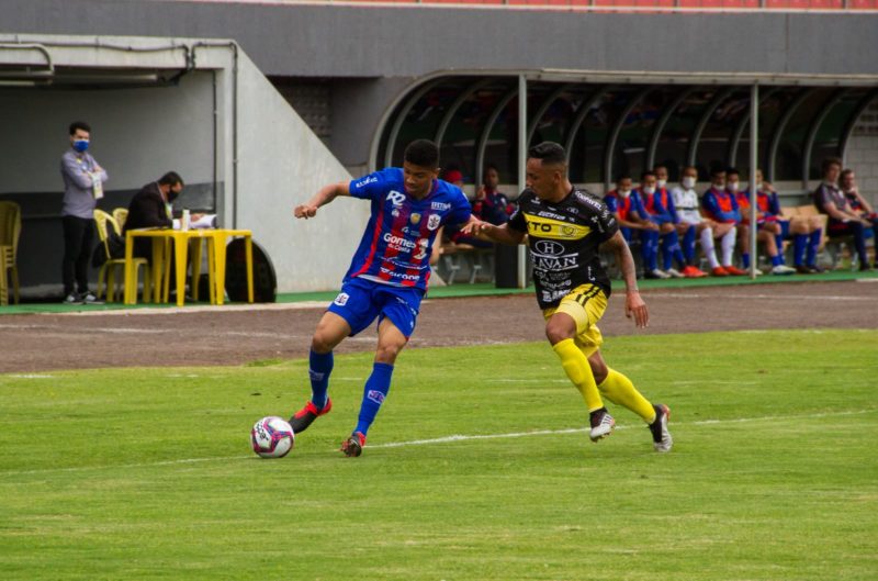 Marc&iacute;lio Dias n&atilde;o resistiu ao l&iacute;der Cascavel, no Paran&aacute;, e agora precisar&aacute; torcer por resultado paralelo na pr&oacute;xima fase – Foto: Flavio Roberto de Oliveira/Comunica&ccedil;&atilde;o C.N.Marc&iacute;lio Dias