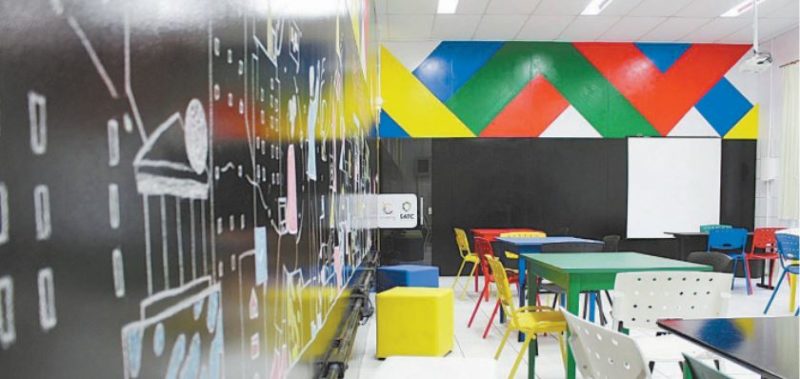 CoCreation Lab, idealizado para ser espaço colaborativo,como forma de gatilho para brotar a criatividade que existe em cada um de nós – Foto: Divulgação/ND