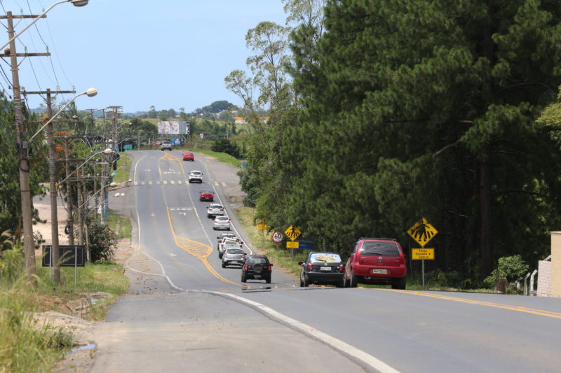 SC-445 em Içara, no Sul de SC, é uma das rodovias analisadas pelo governo federal para concessão &#8211; Foto: Arquivo/Secom/ND