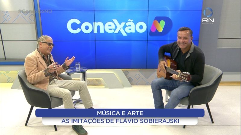 Conexão ND traz empresário que ficou popular na internet sendo imitador de pessoas famosas – Foto: Divulgação/NDTV