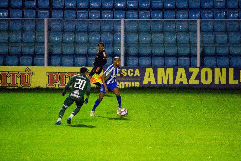 Copete perdeu a grande chance do Ava&iacute; na partida – Foto: Andr&eacute; Palma Ribeiro/Ava&iacute; F.C