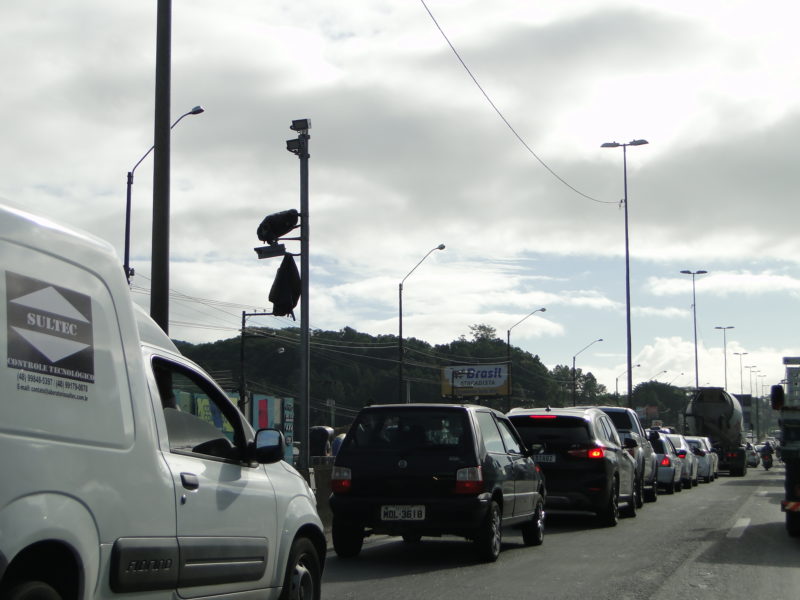 Controladores de velocidade estão distribuídos na região da Grande Florianópolis – Foto: Diogo de Souza/ND