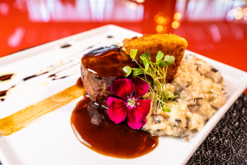 <span class="wp-caption-text">Opção vegetariana/Divino Gastroclub – Foto: Heitor Pergher/ND</span>