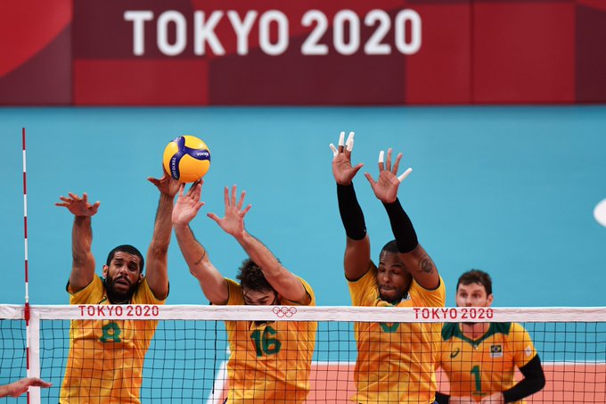 Atual campeão olímpico na quadra no masculino, vôlei russo é