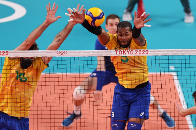 Alan de Souza - seleção brasileira de vôlei - Olimpíada de Tóquio 2020