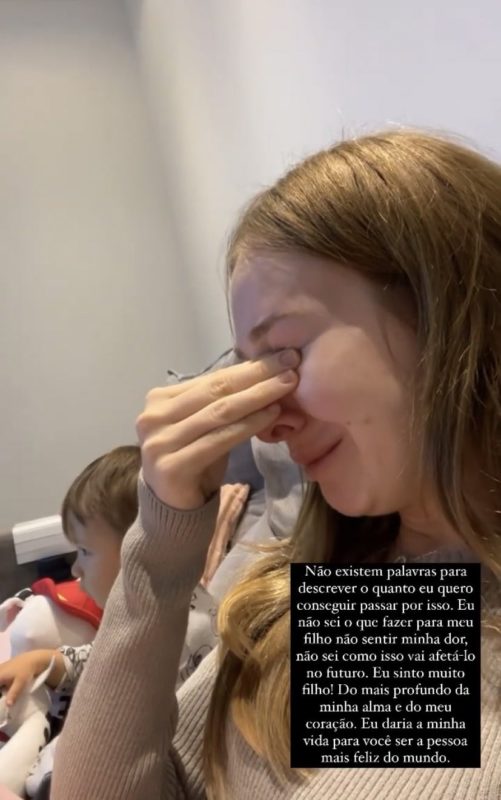 Visivelmente abalada Sammy Lee postou um desabafo nas redes sociais após imagens da traição de Pyong repercutir nas redes sociais – Foto: Reprodução Internet